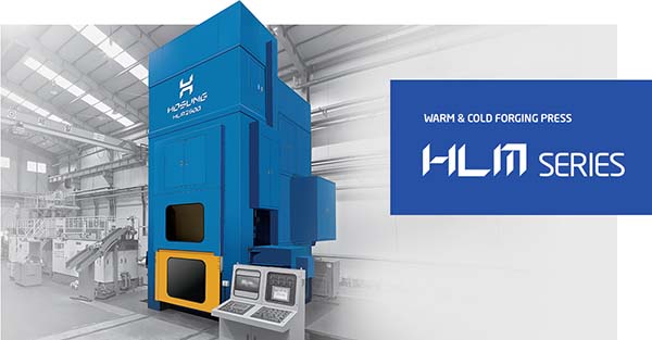 高速多工位温/冷锻压力机