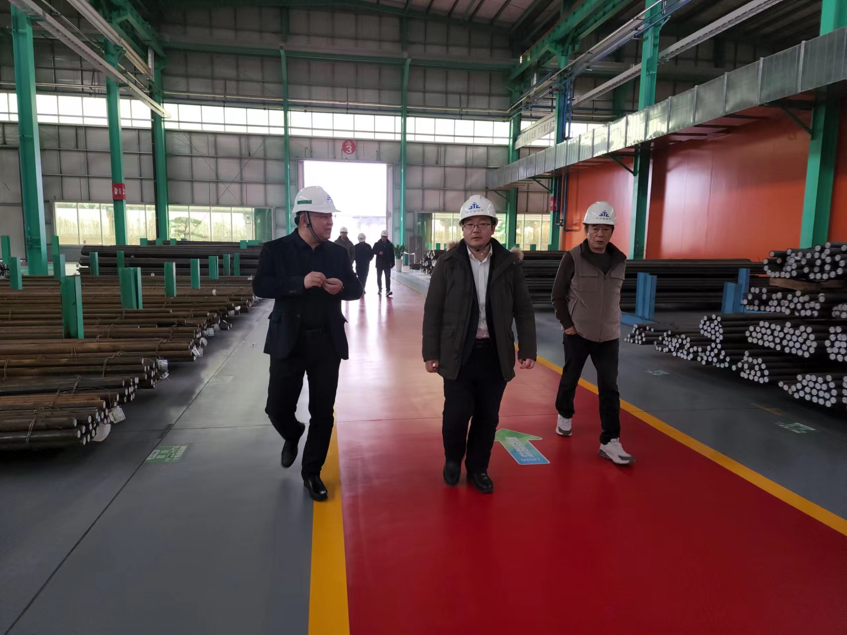 欢迎领导来我公司参观指导